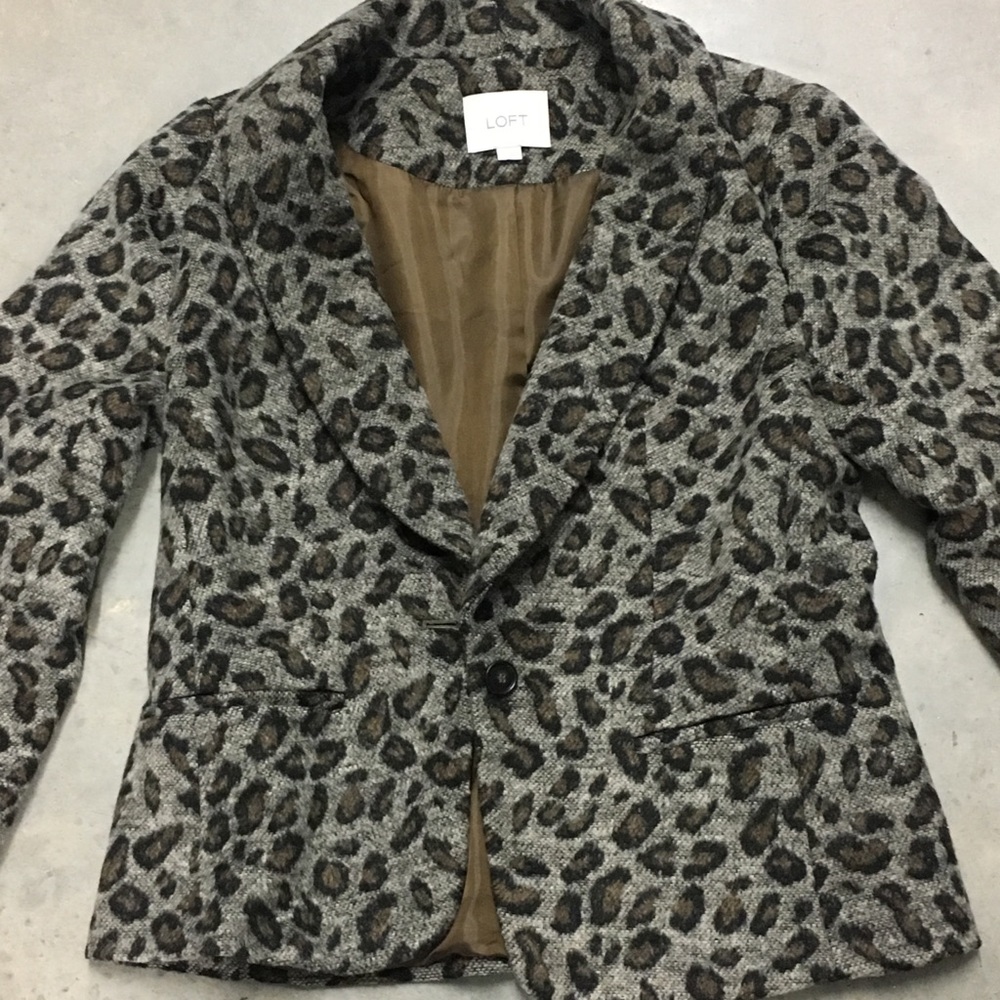 Loft Leopard Print Jacket. - image 5